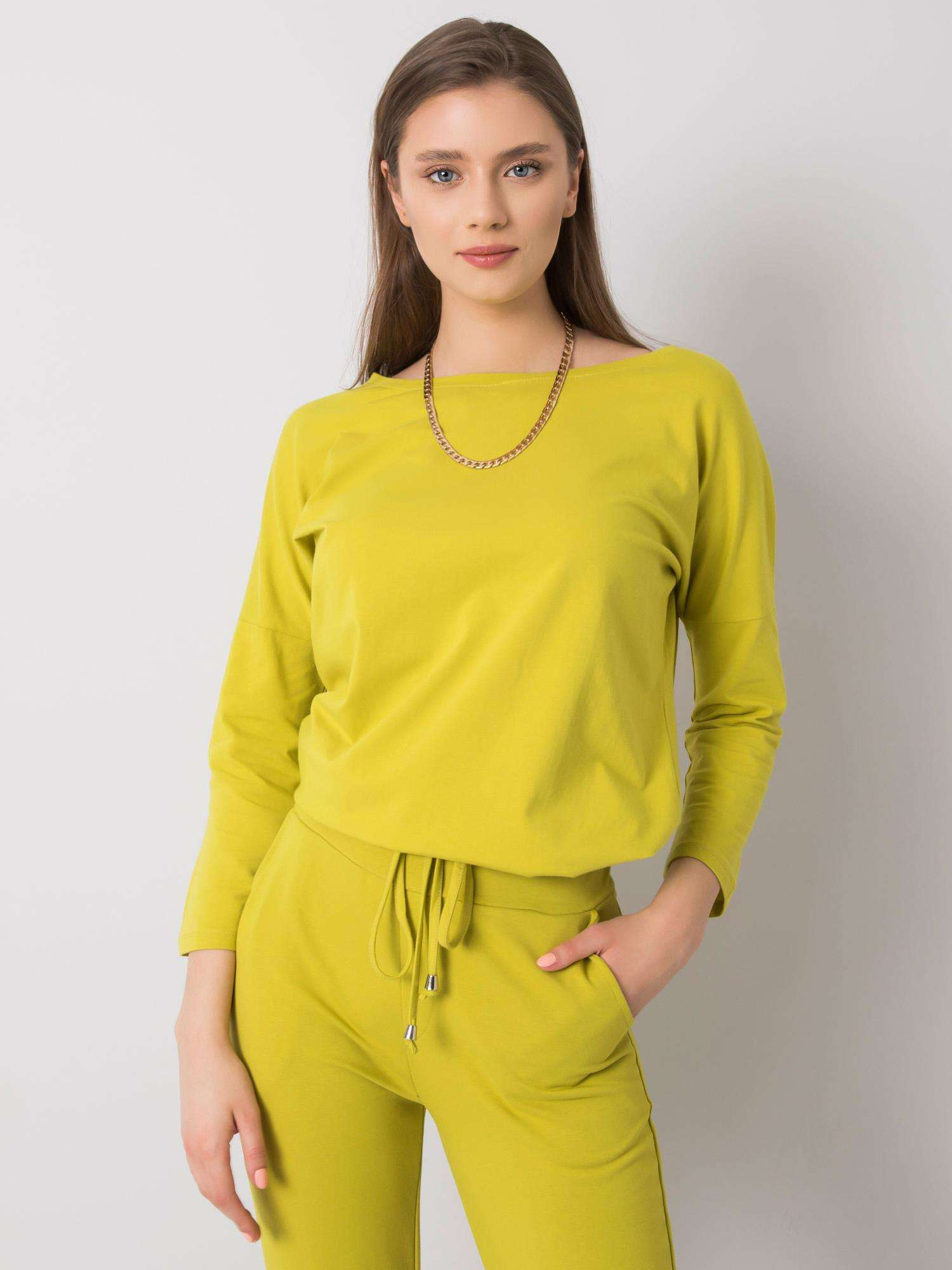 Svetlo zelené dámske tričko RV-BZ-4691.44P-green Veľkosť: XL