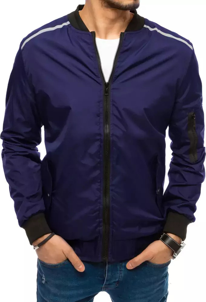 Modrá pánska ľahká bunda TX3683 Veľkosť: M