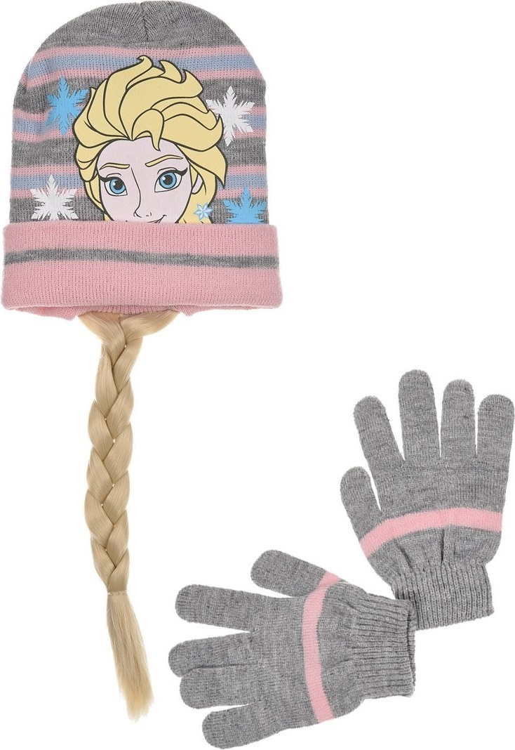 Sivý Frozen set s vrkočom Veľkosť: 52