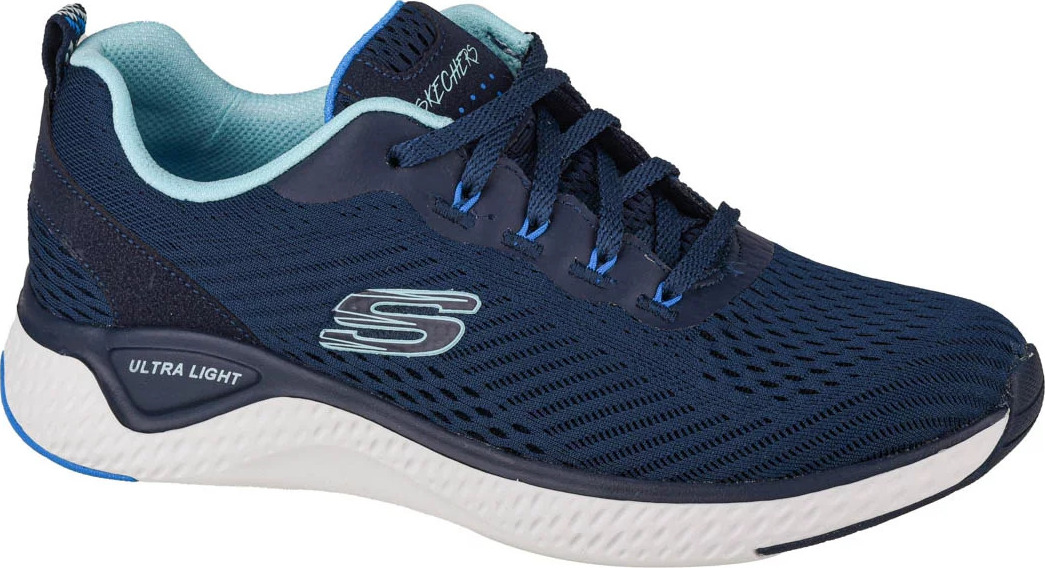 TMAVOMODRÉ DÁMSKE TENISKY SKECHERS SOLARE FUSE COSMIC VIEW 149051-NVBL Veľkosť: 38