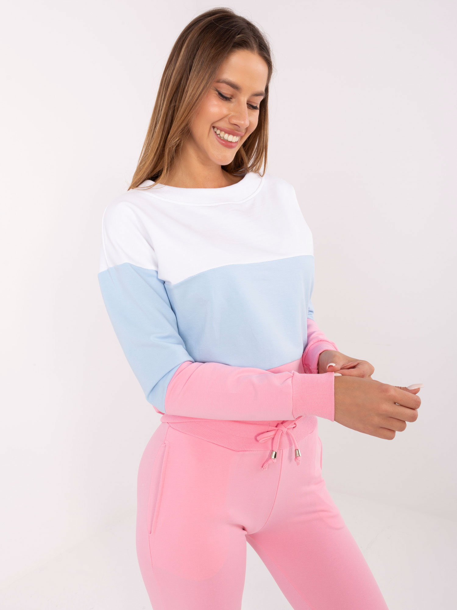 Modro-ružová súprava Sandra RV-KMPL-5971.05-blue-pink Veľkosť: S