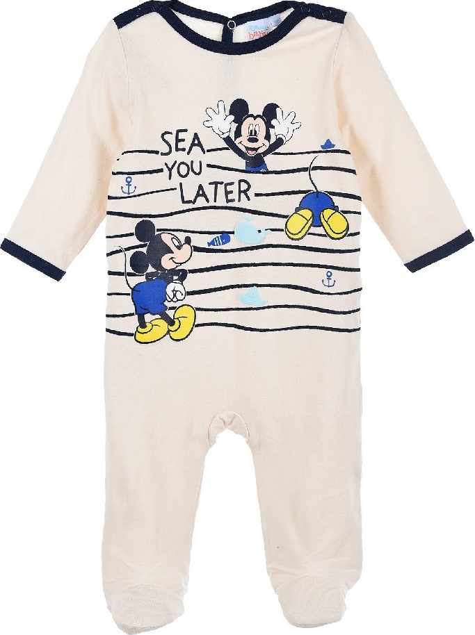 Detské smotanové dupačky Mickey Mouse 0C5102K0000067 Veľkosť: 67