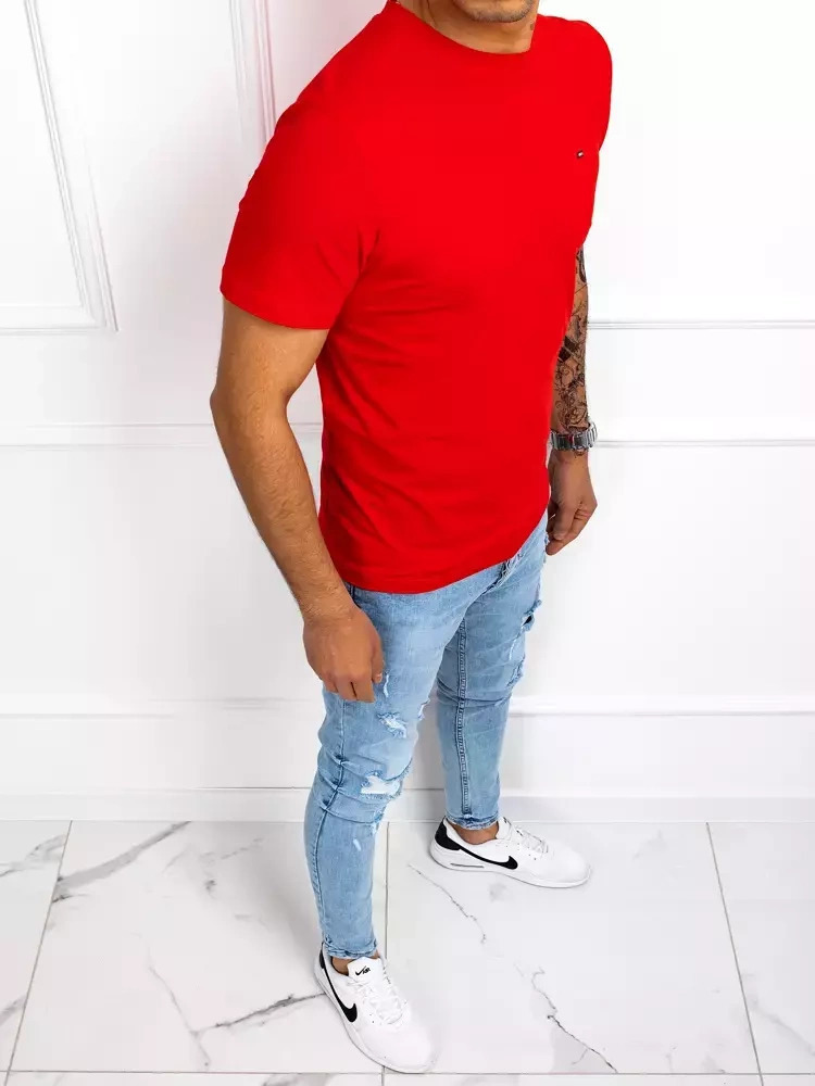Červené tričko s výšivkou RX4559 Veľkosť: 2XL