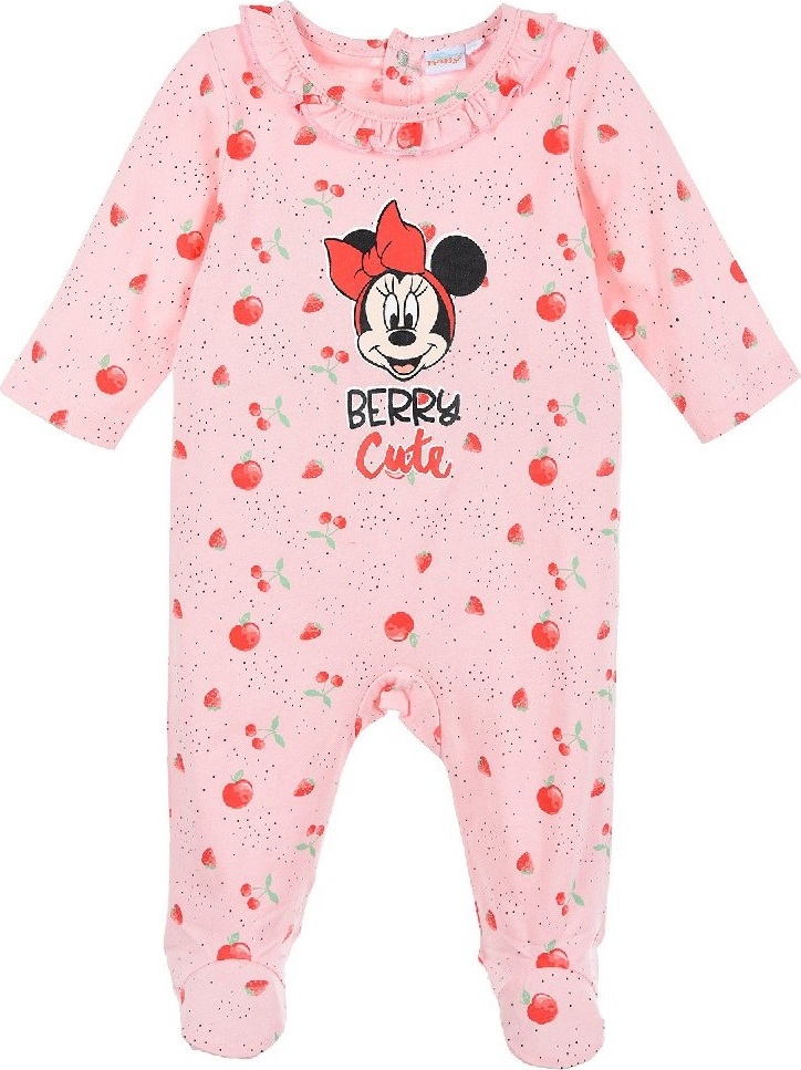Disney Minnie Mouse - ružové dievčenské dupačky Veľkosť: 67