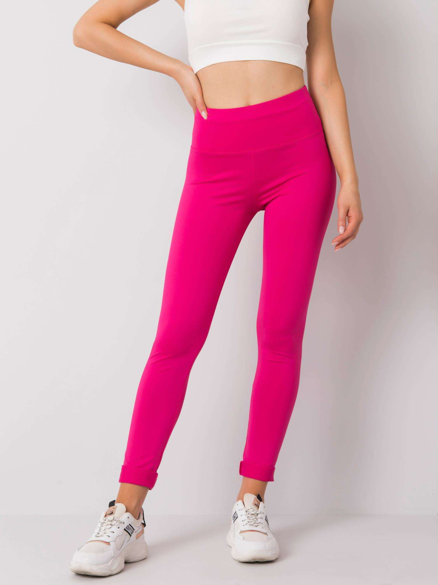 Fuchsiove dámske legíny EM-LG-597.32-fuchsia Veľkosť: M