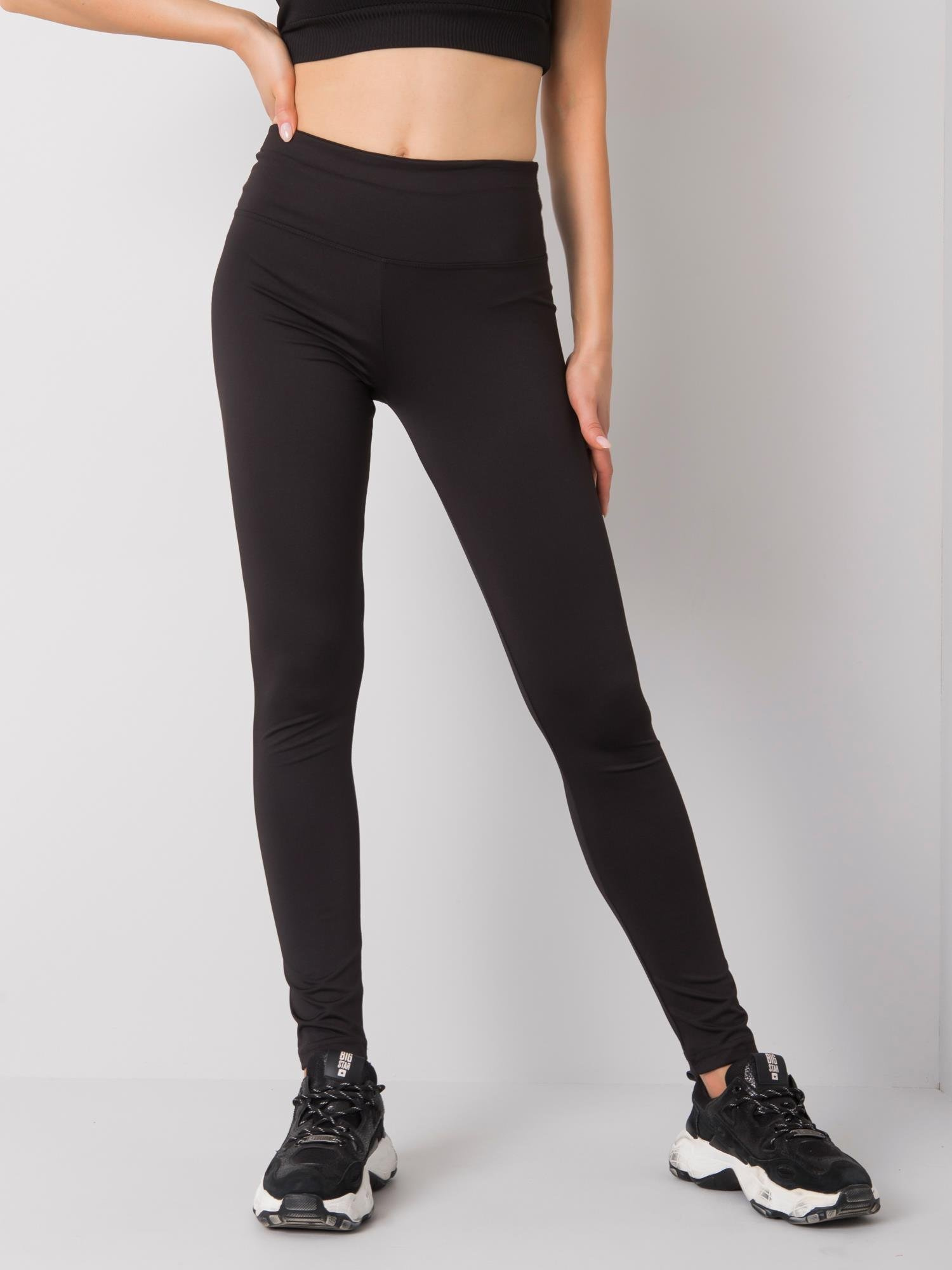 Čierne dámske legíny EM-LG-597.32-black Veľkosť: S
