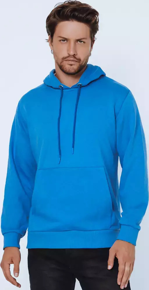 Modrá basic mikina BX5024 Veľkosť: XL