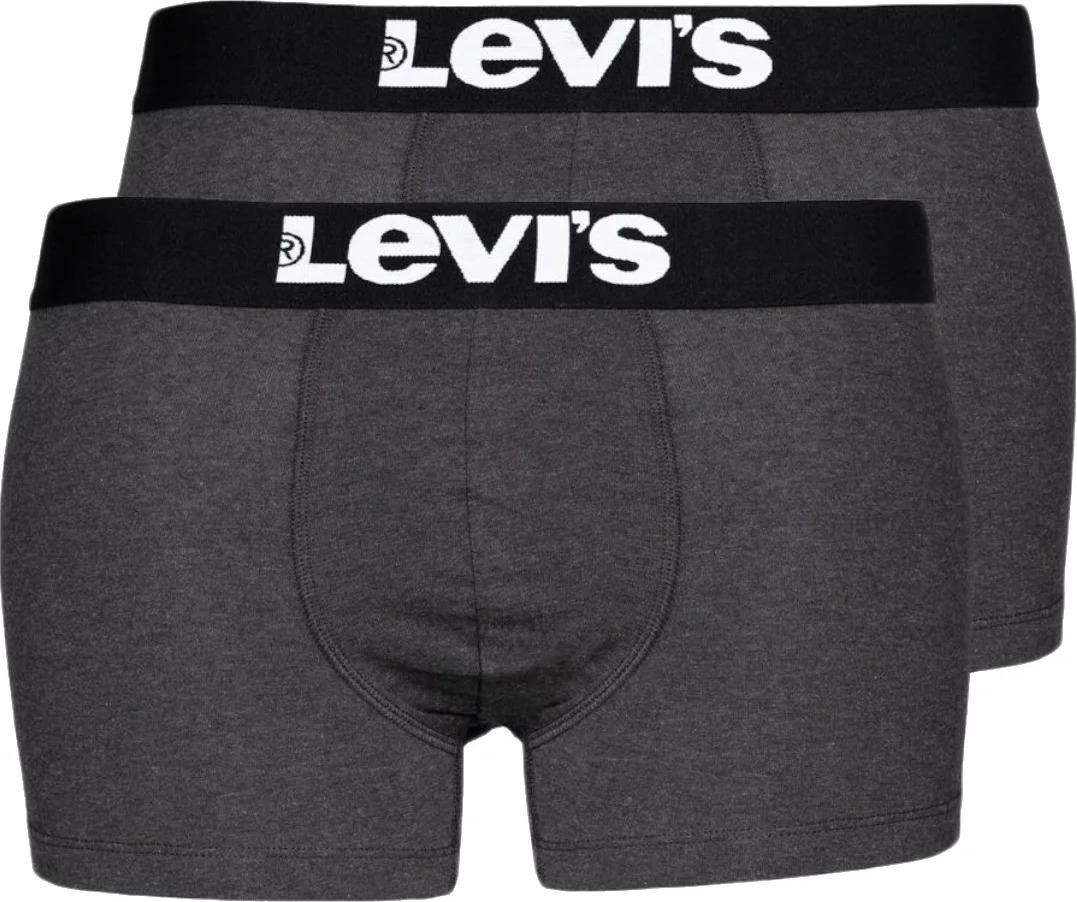 TMAVOSIVÁ SADA BOXERIEK LEVI\'S TRUNK 2 PAIRS BRIEFS 37149-0408 Veľkosť: L