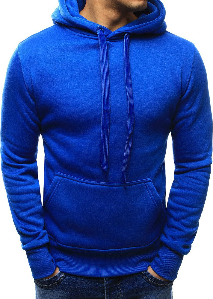 Pánska mikina modrá bx2392 Veľkosť: M