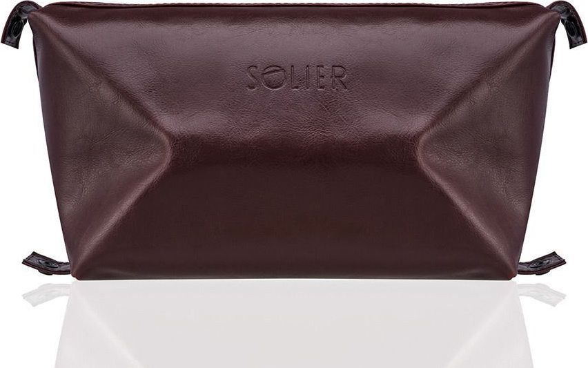 Kozmetická taška pre mužov SK01 BROWN-MAROON Veľkosť: ONE SIZE