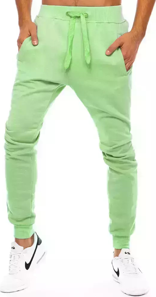 Svetlo zelené pánske tepláky UX3451 Veľkosť: M