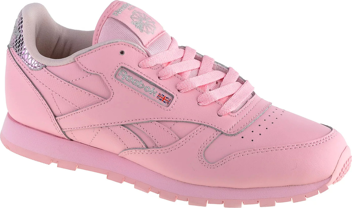 Svetloružové dievčenské tenisky REEBOK Classic Leather BD5898 Veľkosť: 36