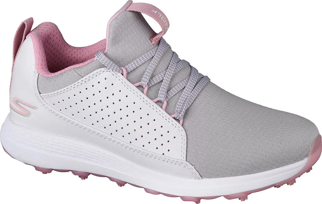 BIELO-SIVÉ DÁMSKE TENISKY SKECHERS GO GOLF MAX MOJO 14887-WGPK Veľkosť: 37