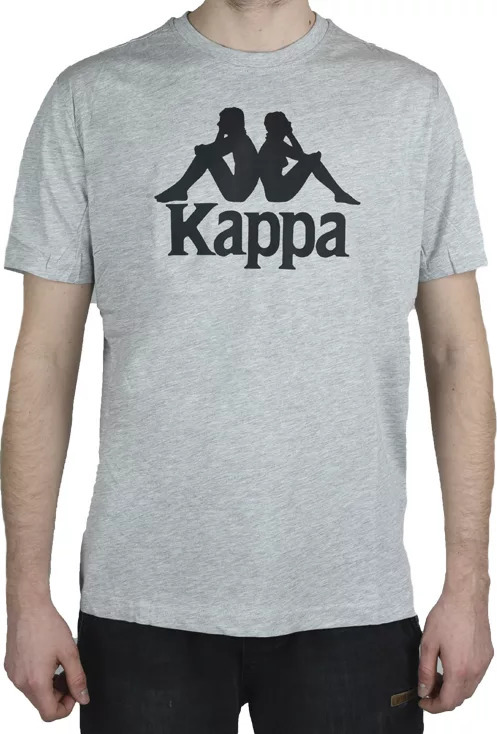 SIVÉ TRIČKO KAPPA CASPAR T-SHIRT 303910-903 Veľkosť: M