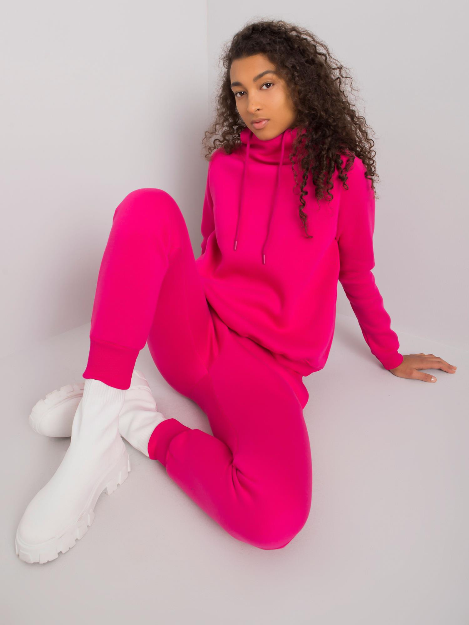 Fuchsiová basic teplákovka Miramar RV-KMPL-7285.00P-fuchsia pink Veľkosť: L