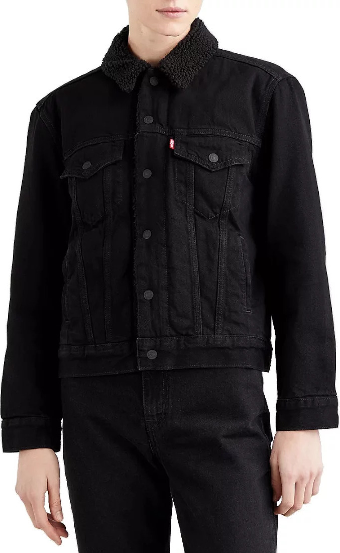 Čierna dámska džínsová bunda Levi's Trucker Jacket 361370015 Veľkosť: XL