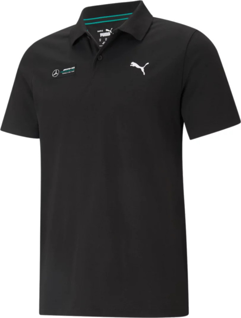 Čierna polokošeľa Puma Mercedes F1 Essentials Polo 599622-01 Veľkosť: XS