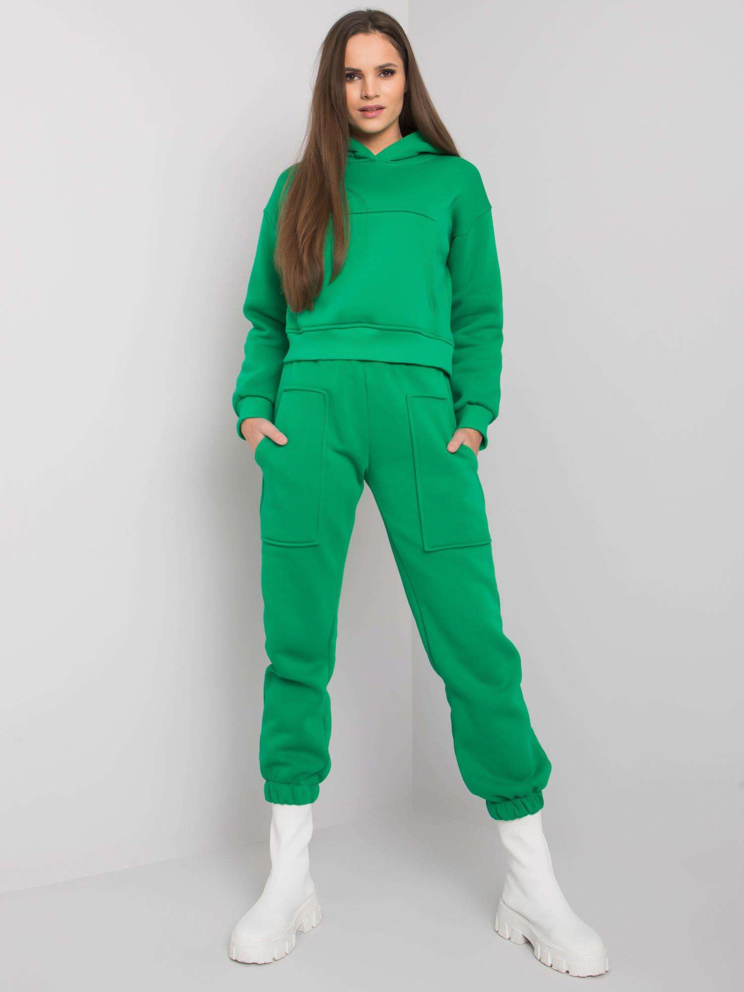 Zelená dámska tepláková súprava EM-KMPL-699.14-green Veľkosť: L/XL