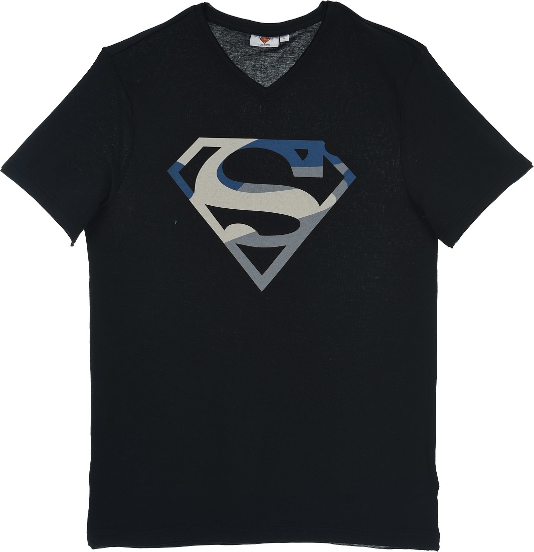 Superman - tmavo modré chlapčenské tričko Veľkosť: M