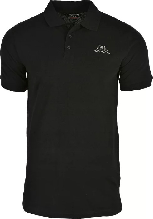 Čierna polokošeľa Kappa Peleot Polo 303173-005 Veľkosť: M