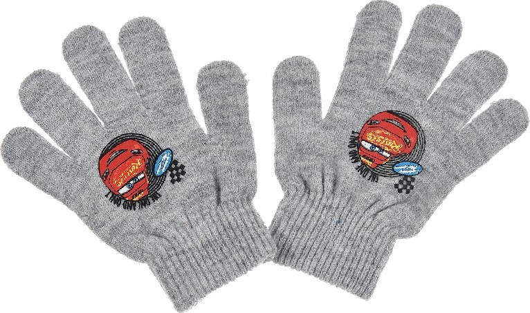Sivé detské rukavice Disney Cars Veľkosť: ONE SIZE