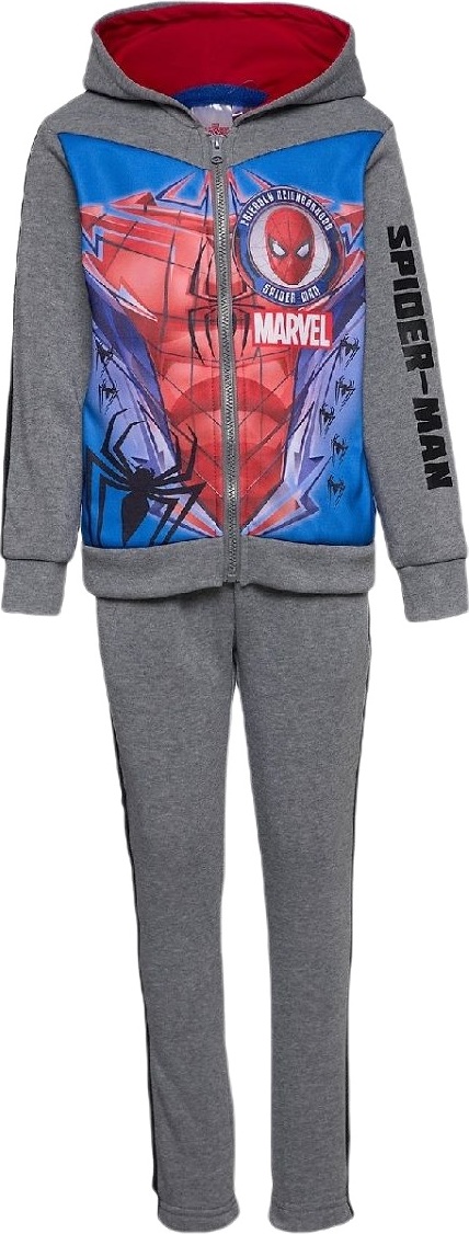 Sivá chlapčenská teplákovka Spider-Man Marvel Veľkosť: 98