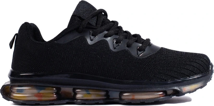 ČIERNE ŠPORTOVÉ TOPÁNKY NA GUMOVEJ PLATFORME 6669B Veľkosť: 37