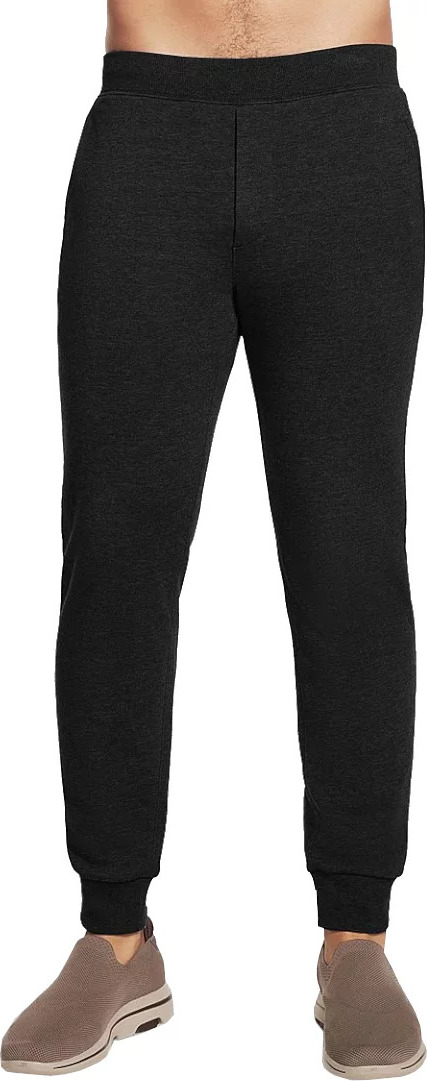 ČIERNE PÁNSKE TEPLÁKY SKECHERS GO WALK EXPEDITION JOGGER PANT M1PT57-BLK Veľkosť: L