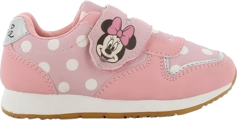Ružové tenisky s Minnie Mouse a bodkami Veľkosť: 20