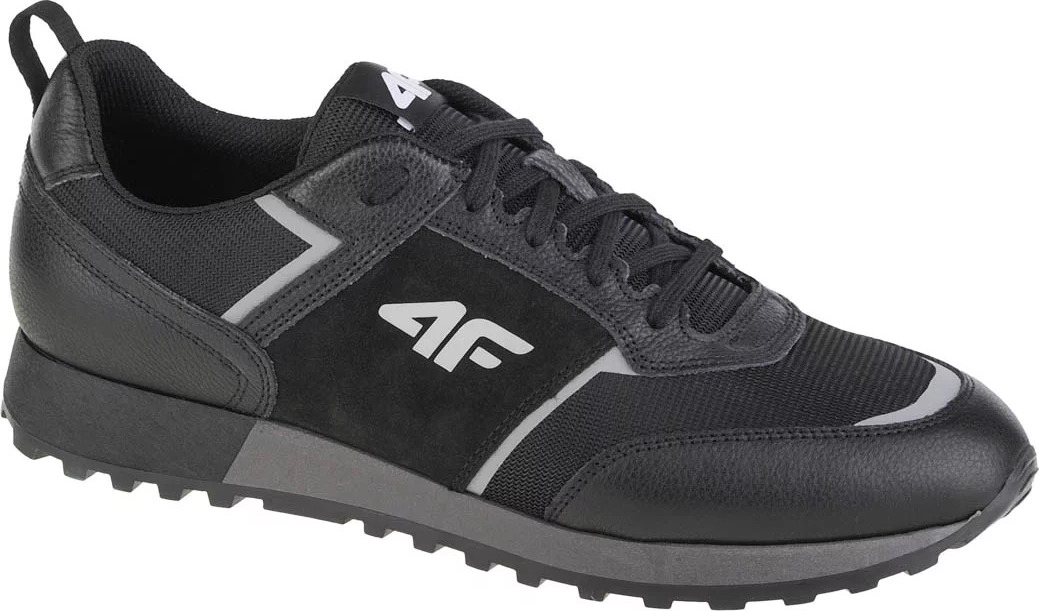 Čierne pánske tenisky 4F Men's Casual H4L-OBML258-21S Veľkosť: 40