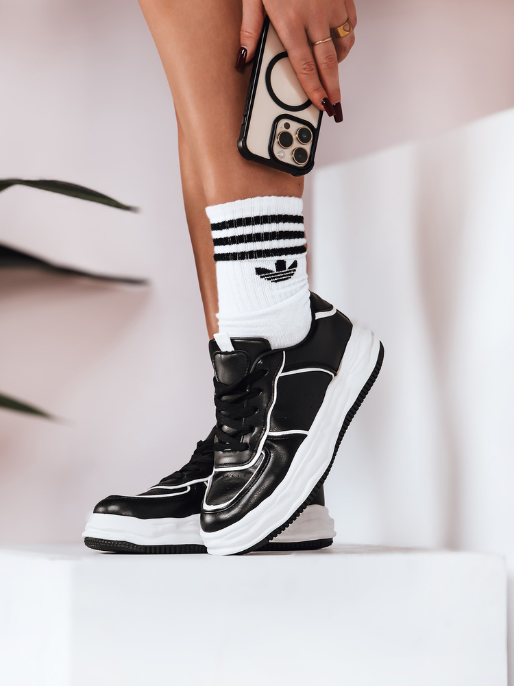 Čierno-biele Sneakersy WENNA ZY0152 Veľkosť: 38