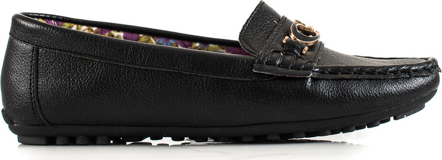 ČIERNE MOKASÍNY VINCEZA 22-17218B Veľkosť: 37