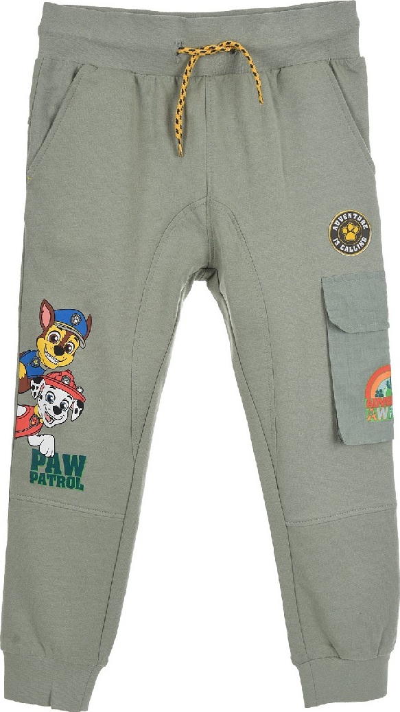 Zelené chlapčenské tepláky Paw Patrol Veľkosť: 98