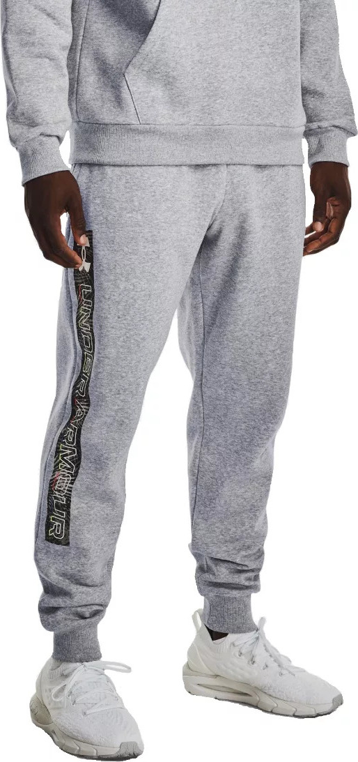 UNDER ARMOUR RIVAL FLEECE GRAPHIC JOGGERS 1370351-011 Veľkosť: XL