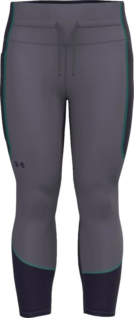 SIVÉ ŠPORTOVÉ LEGÍNY UNDER ARMOUR HG ARMOUR 6M ANKLE LEG BLOCK 1370067-530 Veľkosť: L