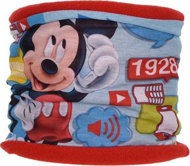 Mickey Mouse červený chlapčenský nákrčník Veľkosť: ONE SIZE