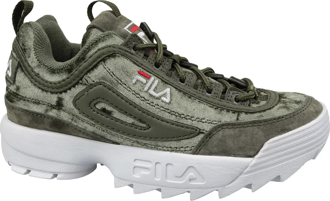 Khaki dámske tenisky Fila Disruptor S Wmn Low 1010555-50I Veľkosť: 38