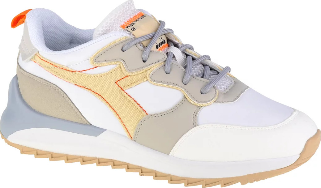 Bielo-žlté dámske tenisky Diadora Jolly Canvas Wn 501-178305-01-20006 Veľkosť: 38