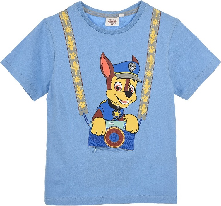 Svetlomodré chlapčenské tričko Paw Patrol Veľkosť: 98