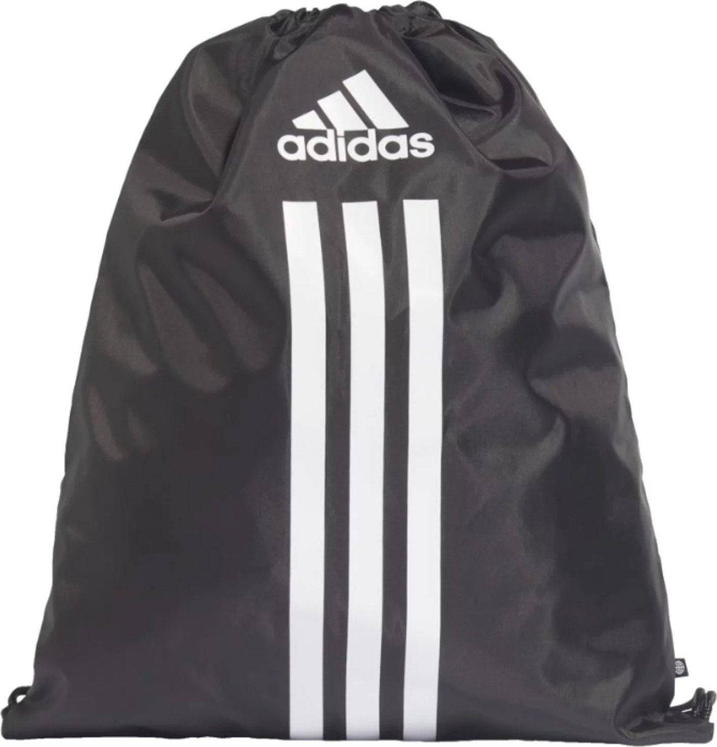 Čierny látkový batoh adidas Power Gym Sack HG0339 Veľkosť: ONE SIZE