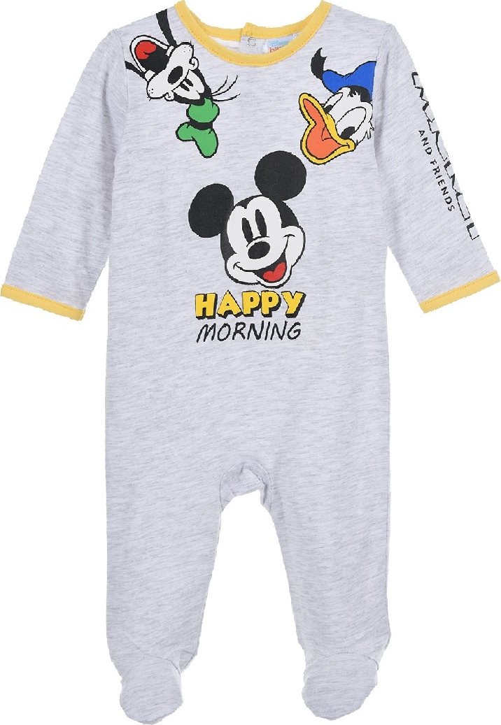 Sivý chlapčenský overálok Disney Mickey Mouse Veľkosť: 67