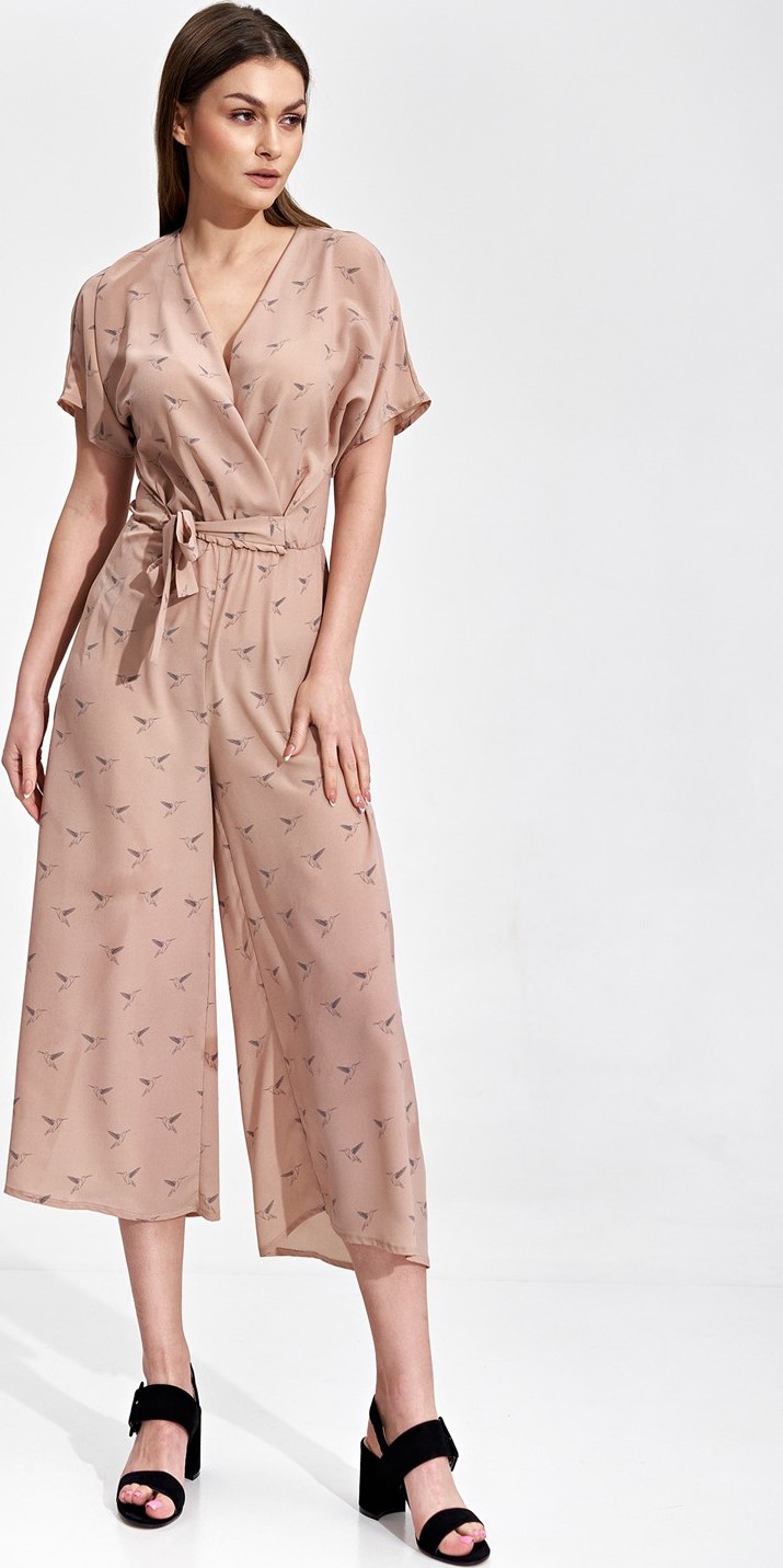 Púdrový letný overal M863 Powder Pink M863 Powder Pink Veľkosť: S/M