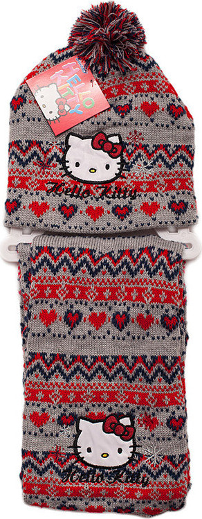 Hello Kitty zimný Set pre dievčatá Veľkosť: 54