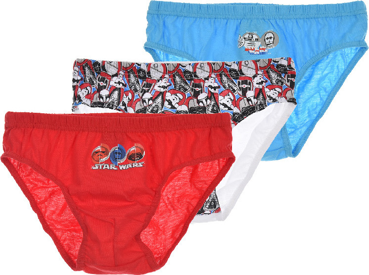 Star Wars Originálne slipy pre chlapcov (3 kusy) Veľkosť: 110/116