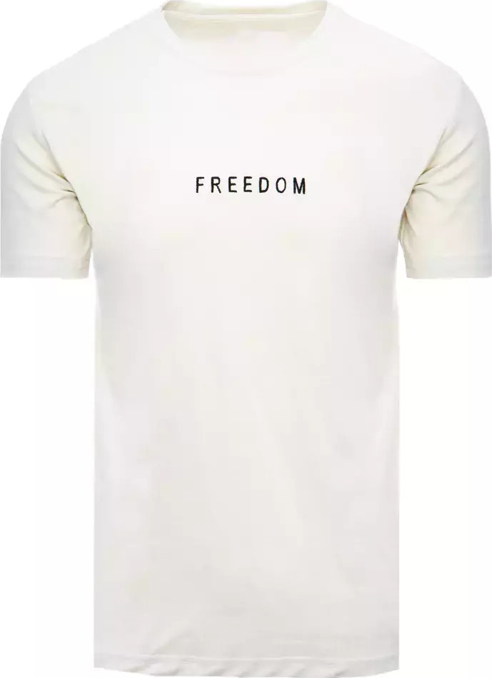 SMOTANOVÉ TRIČKO S NÁPISOM FREEDOM RX4952 Veľkosť: 2XL