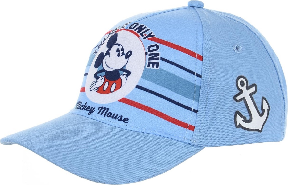 Svetlomodrá šiltovka Mickey Mouse Veľkosť: 52