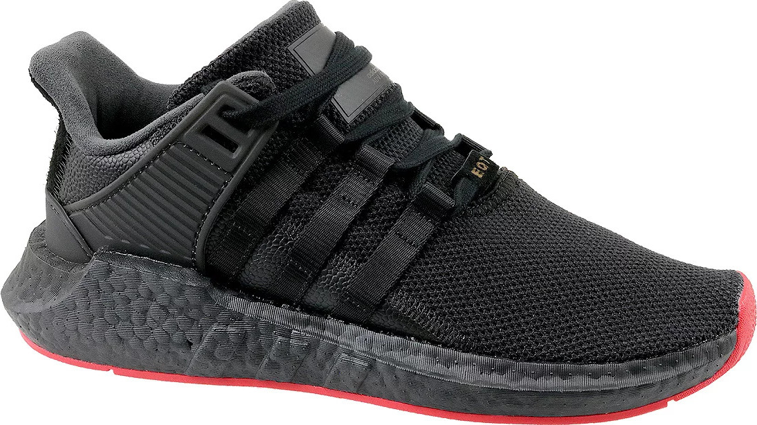 Čierne pánske tenisky ADIDAS EQT Support 93/17 CQ2394 Veľkosť: 40 2/3