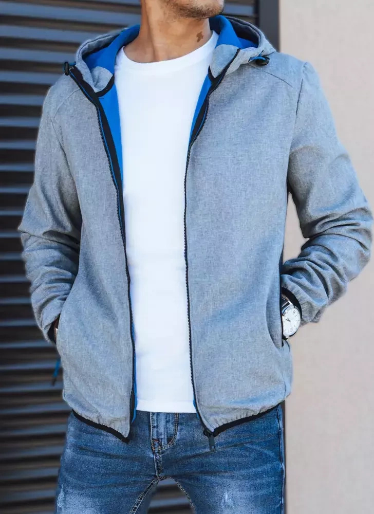 Svetlosivá softshellová bunda TX4148 Veľkosť: M