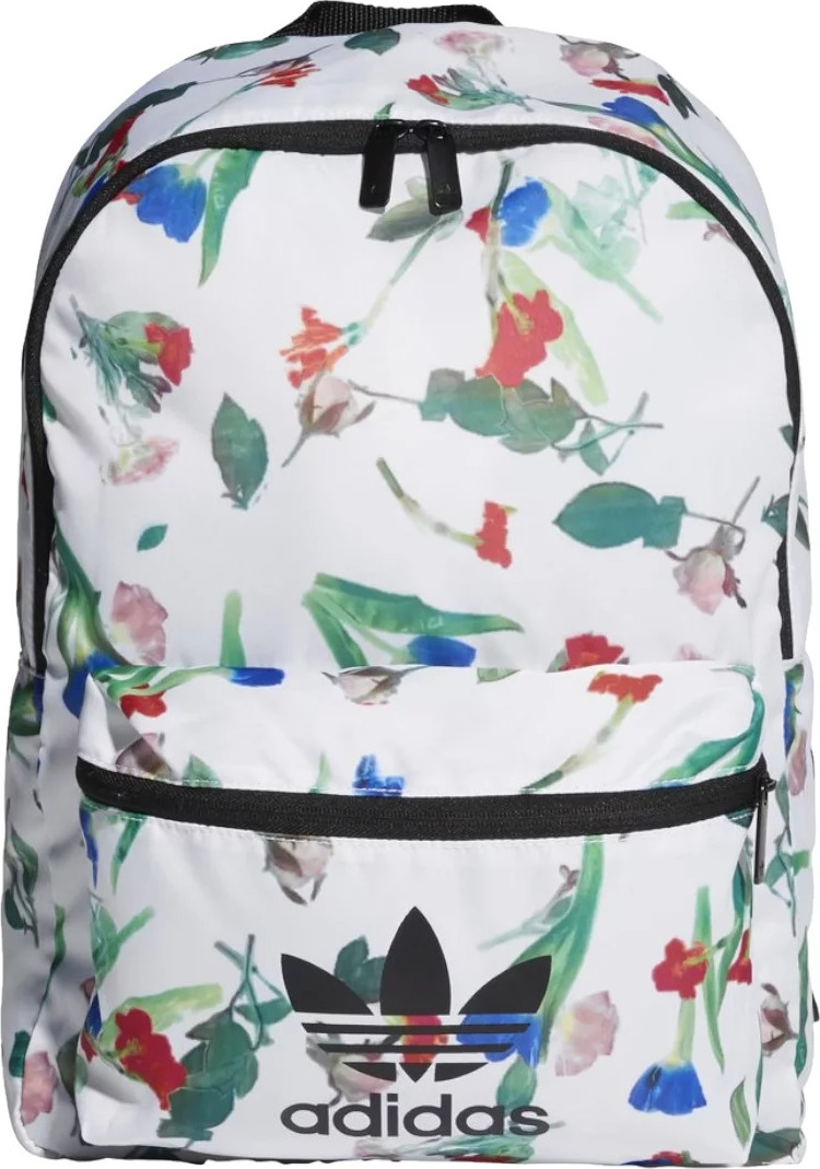 Vzorovaný biely batoh adidas Classic Backpack EI4762 Veľkosť: ONE SIZE