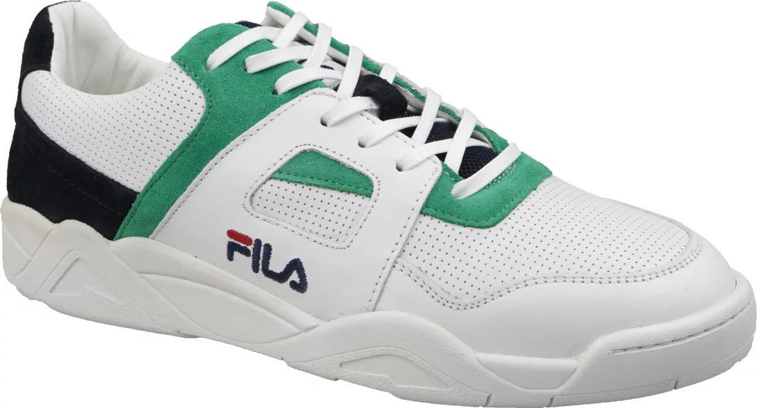 Bielo-zelené pánske tenisky Fila Cedar CB Low 1010516-00Q Veľkosť: 42